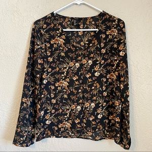 Forever 21 floral blouse